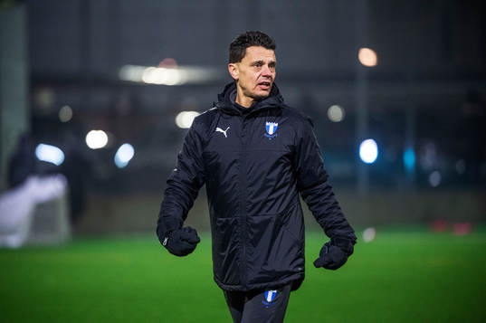 Malmö FFs tränare Fredrik Jahnfors