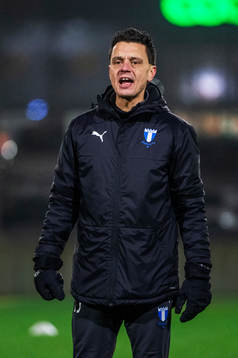 Malmö FFs tränare Fredrik Jahnfors