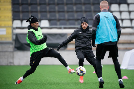 Samir Maarouf och Tobias Heintz