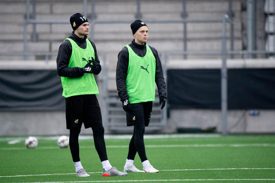 Oscar Uddenäs och Tomas Totland