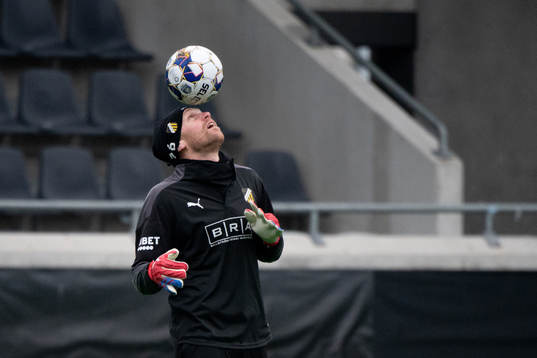 Målvakt Peter Abrahamsson