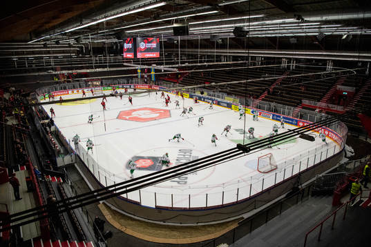 General view of the arena Frölundaborg