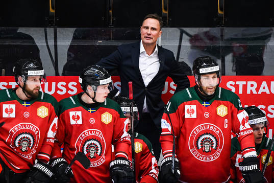 Roger Rönnberg, head coach of Frölunda
