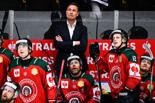 Roger Rönnberg, head coach of Frölunda
