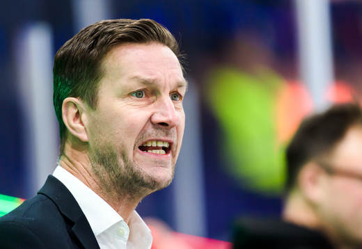 Färjestads tränare Johan Pennerborn