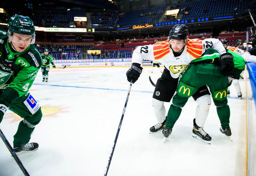 Färjestads Oscar Lawner, Brynäs Adam Pettersson