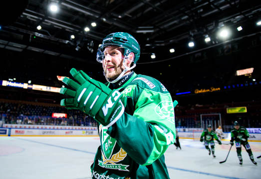 Färjestads Per Åslund jublar
