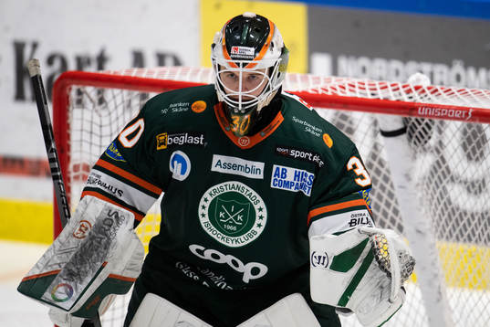 Kristianstads målvakt Olof Lindbom