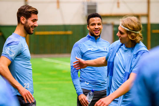 Adi Nalic, Sebastian Nanasi och Martin Olsson