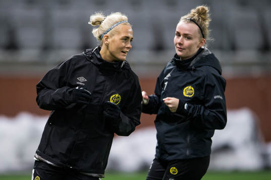 Ellen Larsson och Leann Nyström