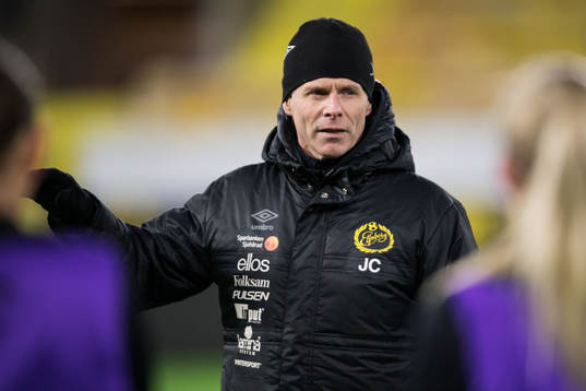 Tränare Joakim Carlsson