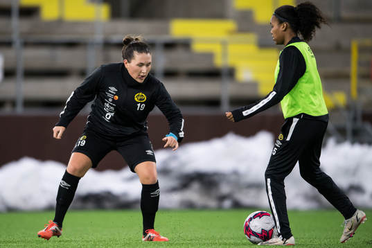 Johanna Kalinski Köhlqust och Vanessa Lopez