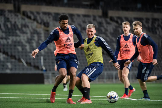 Isak Hien och Victor Edvardsen