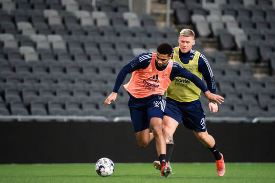 Isak Hien och Victor Edvardsen