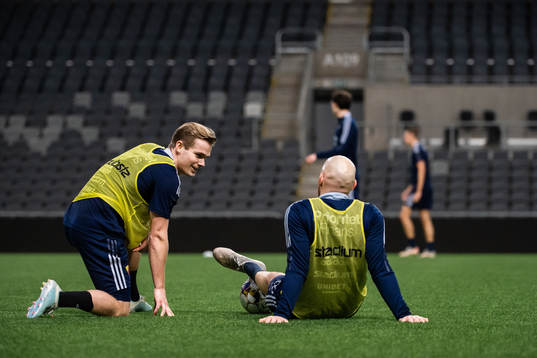 Hampus Finndell och Magnus Eriksson