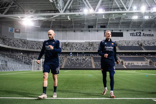 Magnus Eriksson och Adam Bergmark Wiberg
