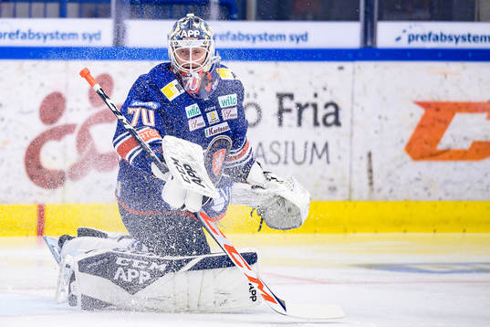 Växjös målvakt Adam Åhman