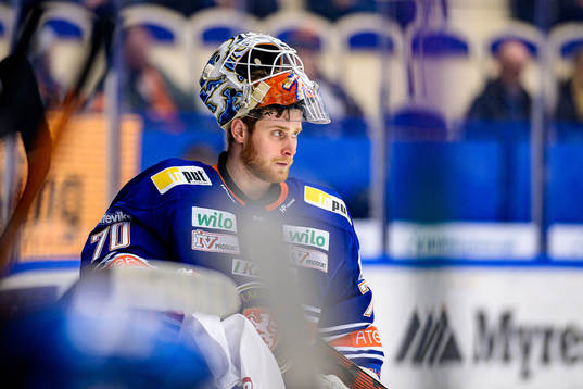 Växjös målvakt Adam Åhman