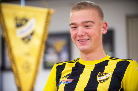 IFK Hässleholms nyförvärv Olle Kjellman Olblad i