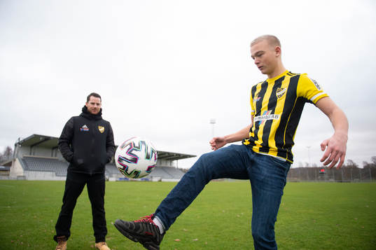 IFK Hässleholms nyförvärv Olle Kjellman Olblad i