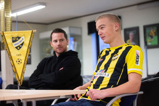 IFK Hässleholms nyförvärv Olle Kjellman Olblad i
