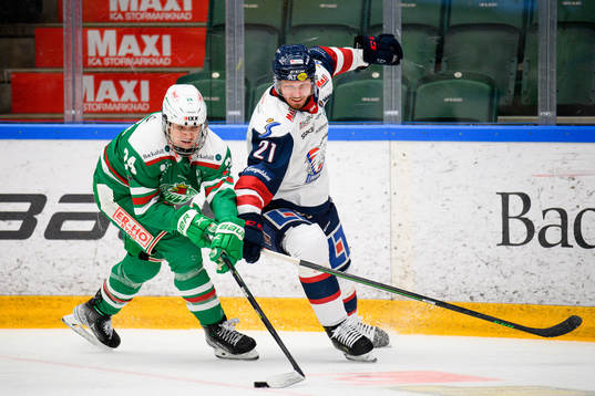 Rögles Marco Kasper och Linköpings Christoffer Ehn