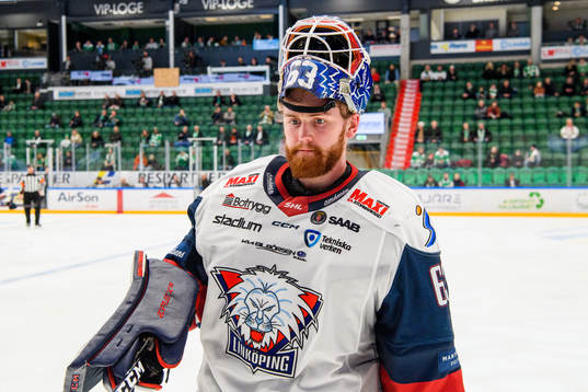 Linköpings målvakt Marcus Högberg