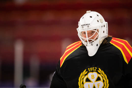 Brynäs målvakt Kristers Gudlevskis