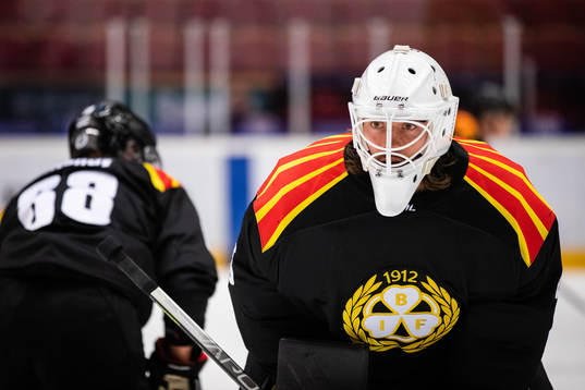 Brynäs målvakt Kristers Gudlevskis