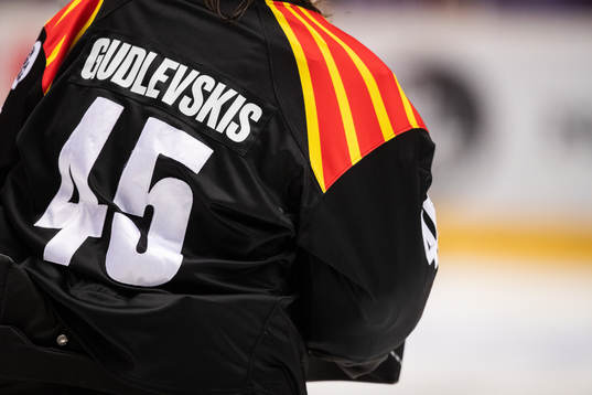 Brynäs målvakt Kristers Gudlevskis