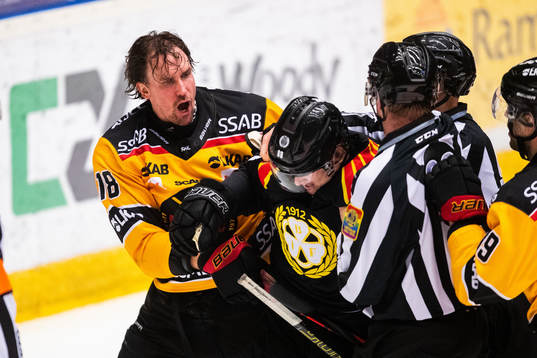 Luleås Sami Lepistö och Brynäs Dmytro Timashov