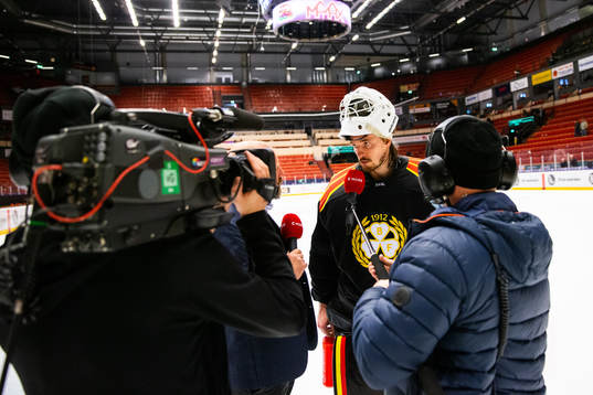 Brynäs målvakt Kristers Gudlevskis