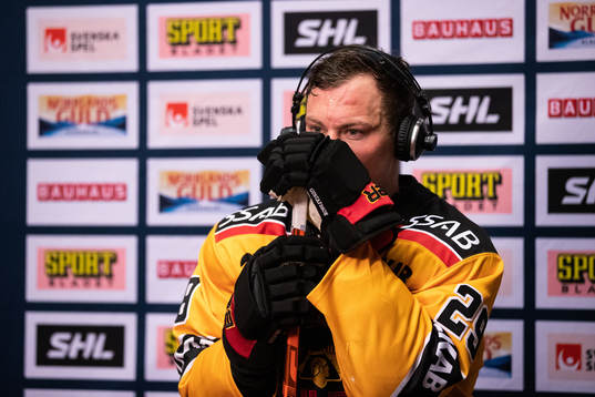 Luleås Erik Gustafsson deppar