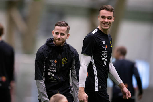 Rasmus Alm och Leo Väisänen