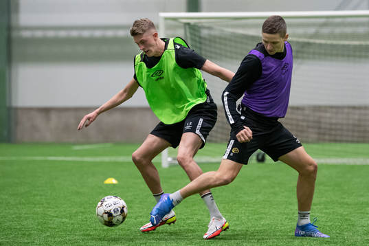 Alexander Bernhardsson och André Rømer
