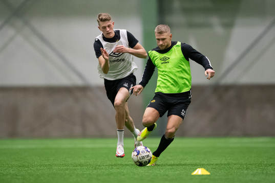 Alexander Bernhardsson och Simon Strand
