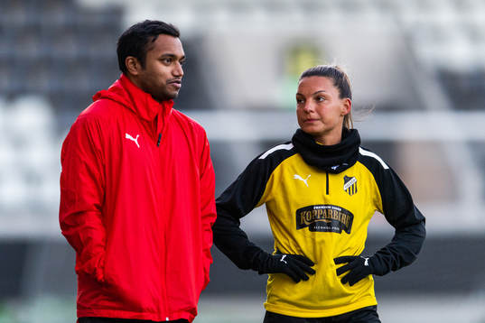 läkare Sadesh Balasingam och Johanna Rytting Kaneryd