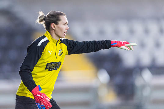 Målvakt Jennifer Falk