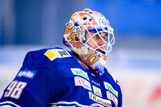 Växjös målvakt Janis Kalnins