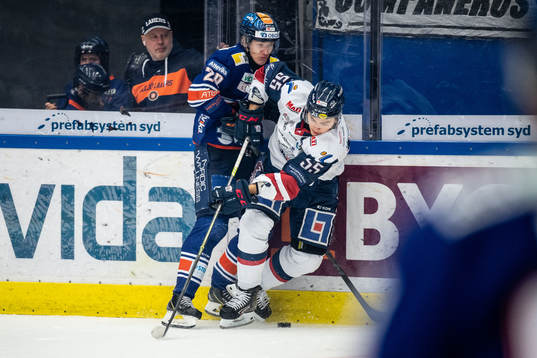 Växjös Pontus Holmberg och Linköpings Max Lindroth