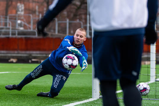 Målvakt Robin Wallinder