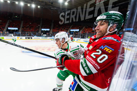 Rögles Samuel Johannesson och Frölundas Joel Lundqvist