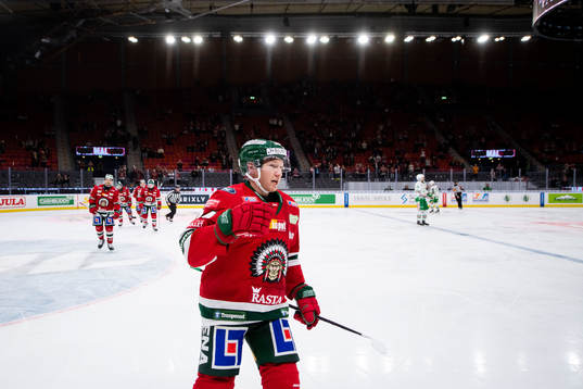 Frölundas Andreas Borgman jublar
