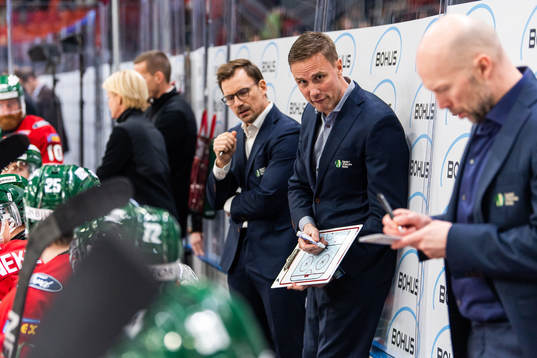 Frölundas tränare Roger Rönnberg