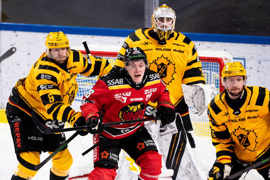 Skellefteås Petter Granberg och Luleås Joonas Rask