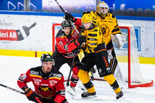 Luleås Isac Brännström och Skellefteås Linus Lindström