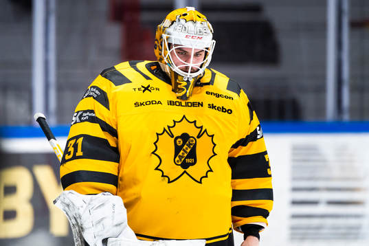 Skellefteås målvakt Strauss Mann