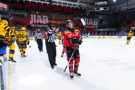 Luleås Isac Brännström jublar