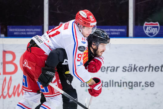 Timrås Viktor Lodin och Brynäs Oula Palve
