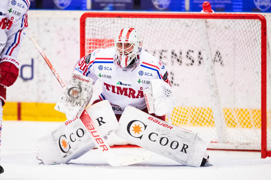 Timrås målvakt Jacob Johansson